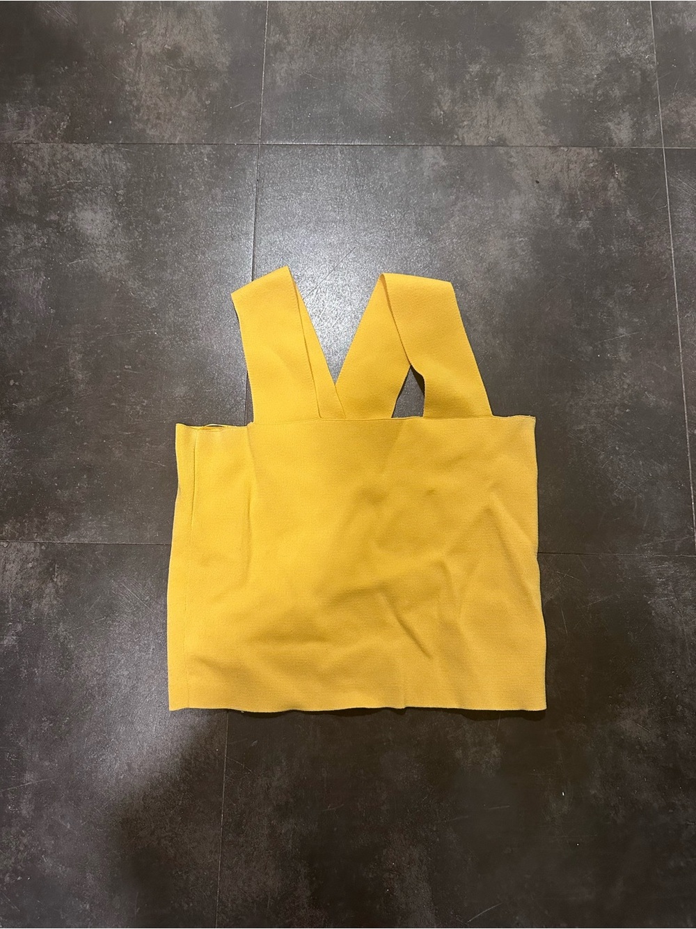 House of Harlow 1960 Mustard Wide-Strap Tank